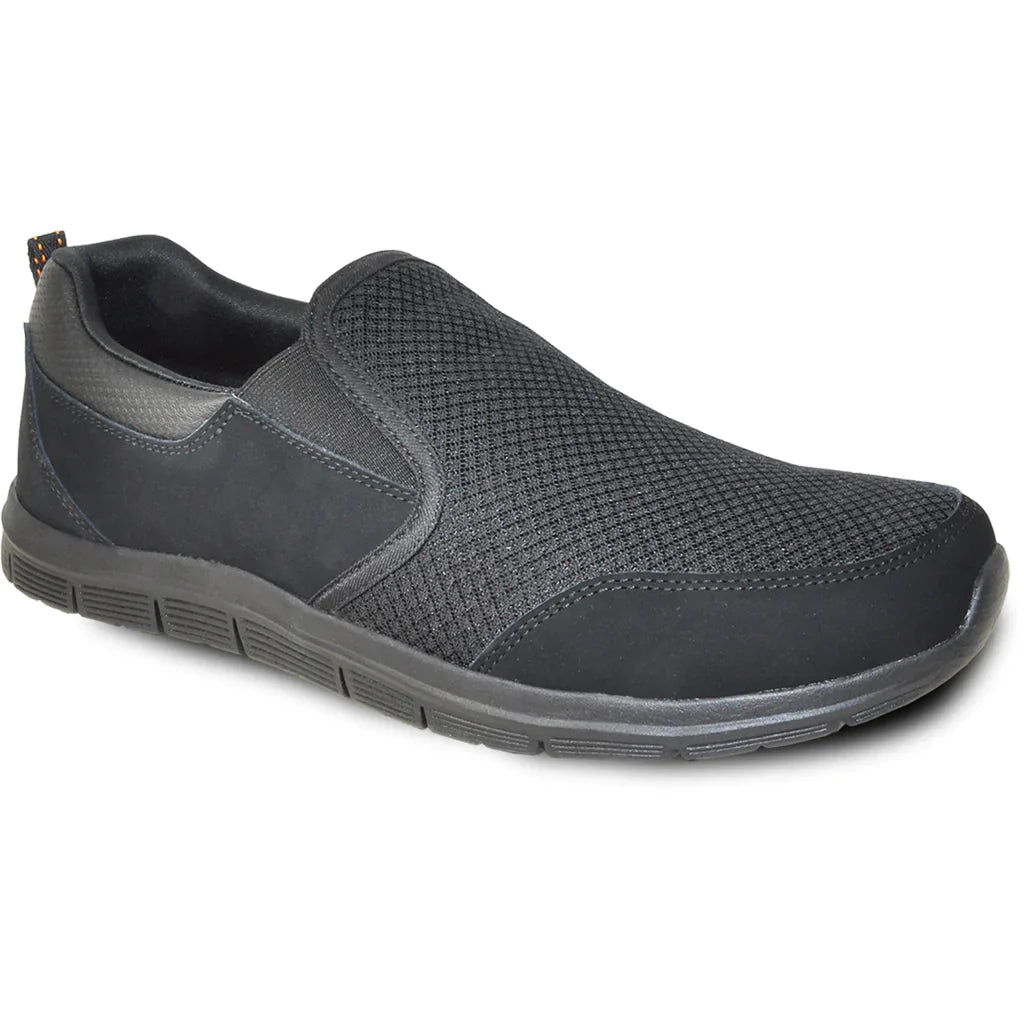 VANGELO Women Slip Resistant Shoe AVA-1 Black Tux-USA