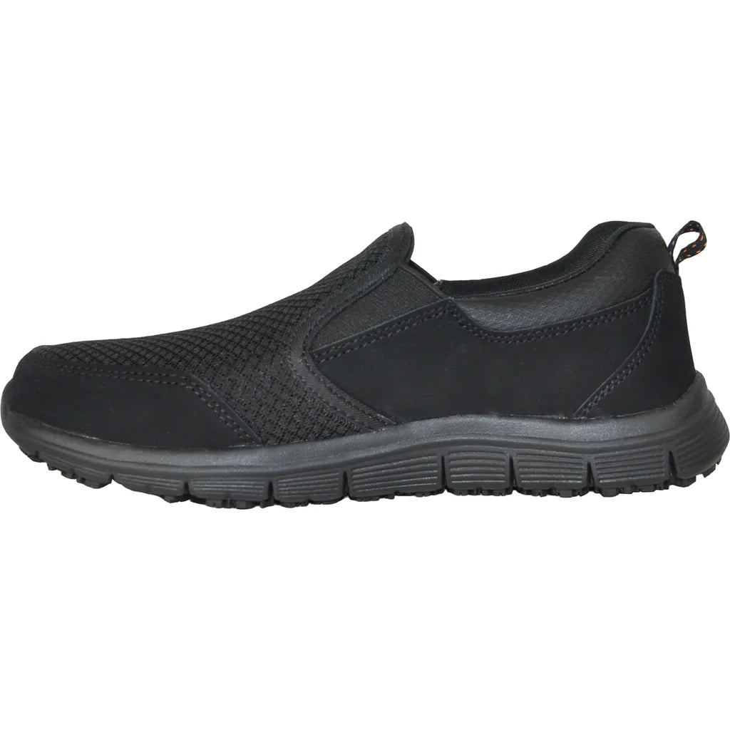 VANGELO Women Slip Resistant Shoe AVA-1 Black Tux-USA