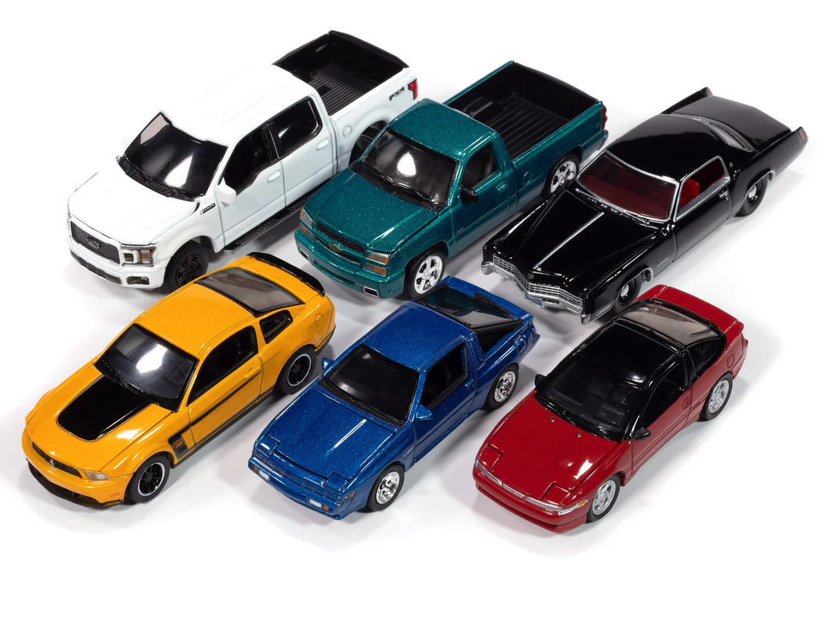 Auto World Premium 2025 Release 1 Set A of 6 pieces 1/64 Diecast Model Cars by Auto World Autoworld