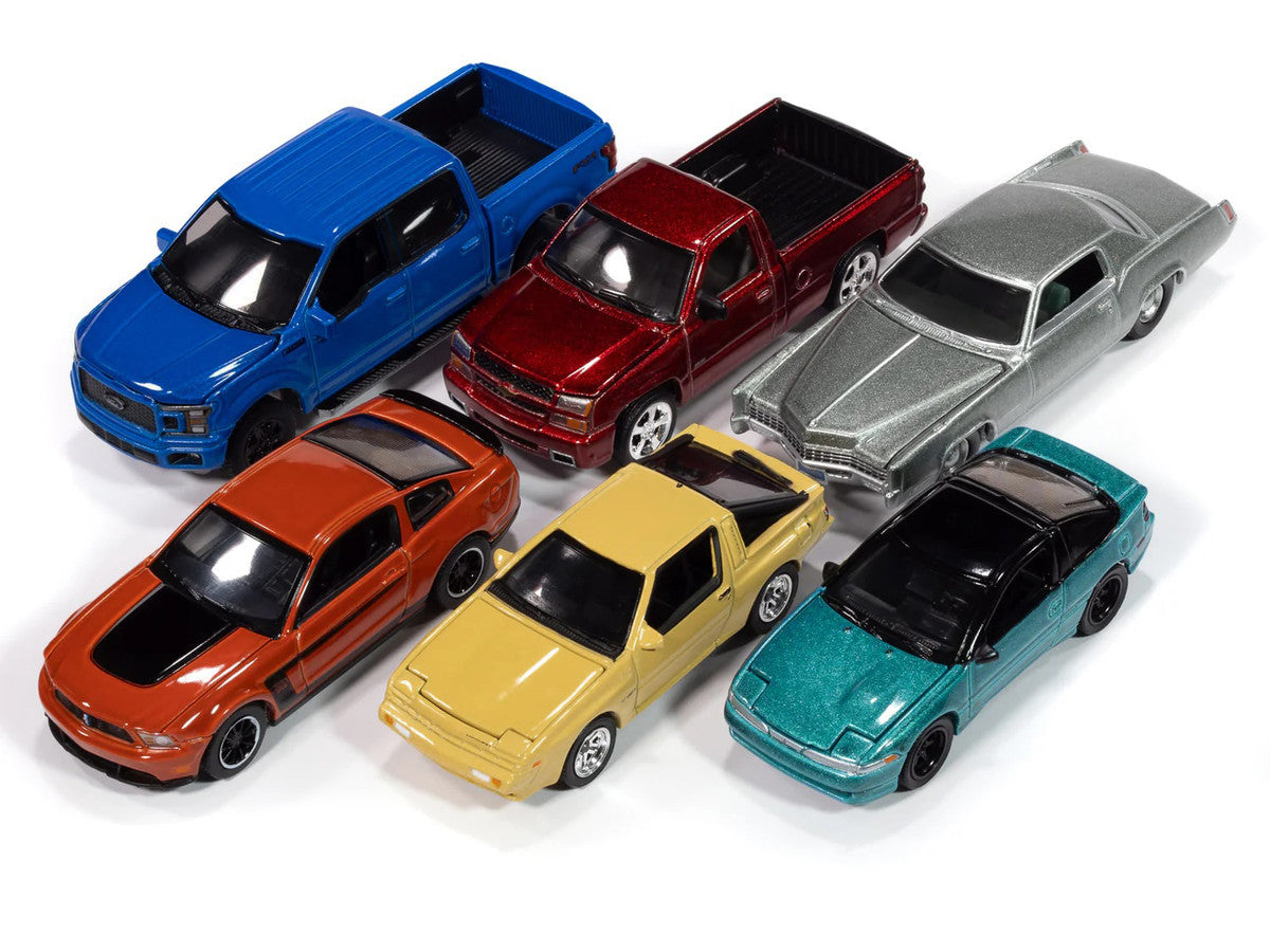 Auto World Premium 2025 Release 1 Set B of 6 pieces 1/64 Diecast Model Cars by Auto World Autoworld