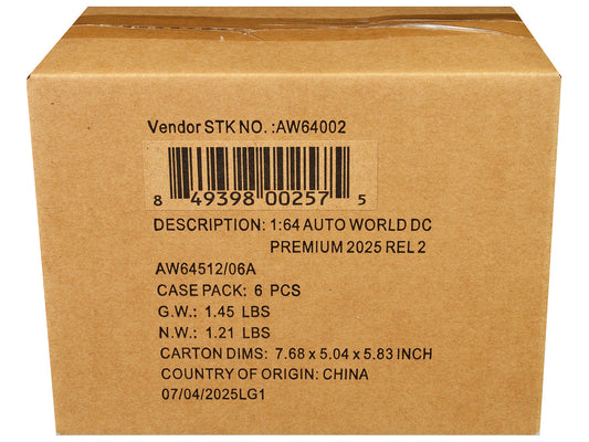 Auto World Premium 2025 Release 2 Set A of 6 pieces 1/64 Diecast Model Cars by Auto World-1