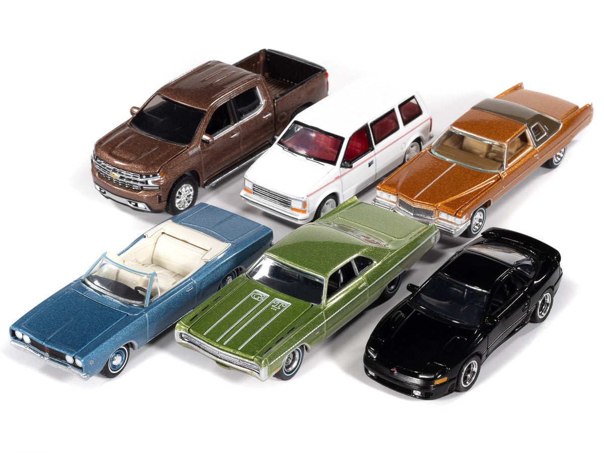 Auto World Premium 2026 Release 1 Set A of 6 pieces 1/64 Diecast Model Cars by Auto World Autoworld