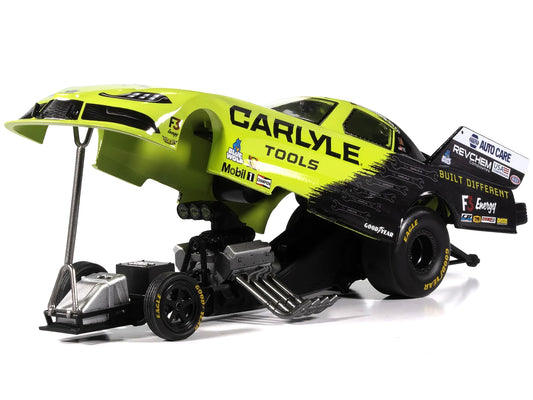 Toyota GR Supra NHRA Funny Car Ron Capps "Carlyle Tools" (2025) Limited Edition 1/24 Diecast Model by Auto World