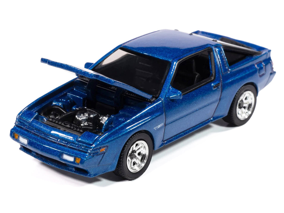 1988 Chrysler Conquest TSi Bright Blue Metallic "Modern Muscle" Series 1/64 Diecast Model Car by Auto World Autoworld