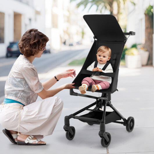 Lightweight Airplane-Ready Stroller with All-Terrain Wheels W2B