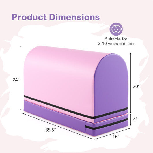 Yoga Set: Gymnastics Vaulting Box + Gymnastics Mat W2B