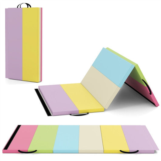 Yoga Set: Gymnastics Mat+Folding Gymnastics Balance Beam W2B