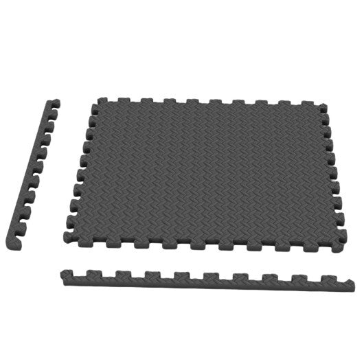 Inflation Free Boxing Set and 12Pcs 1/2" Puzzle Exercise Mat W2B