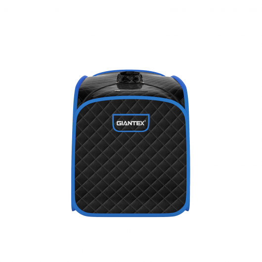 Portable Personal Steam Sauna Spa with Steamer Chair-Black W2B