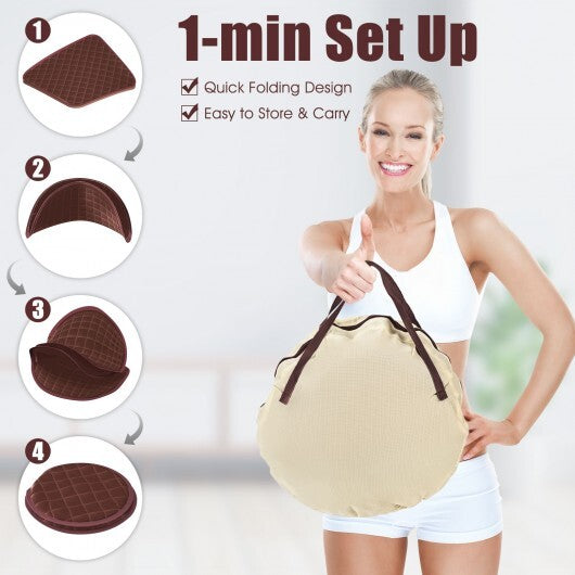 800W 2 Person Portable Steam Sauna Tent SPA with Hat Side Holes 3L Steamer-Gray