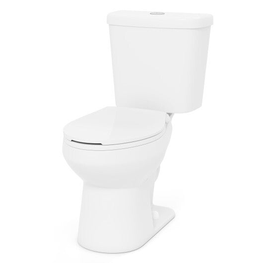 Standard Toilet with 17.5 Inch ADA Comfort Chair Height Seat W2B