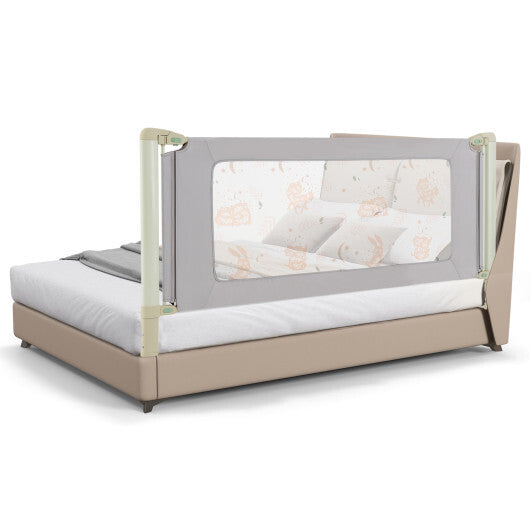 Vertical Lifting Bed Rail for Toddlers with Double Lock-59 inch