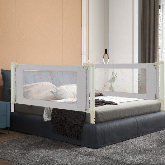 Vertical Lifting Bed Rail for Toddlers with Double Lock-59 inch
