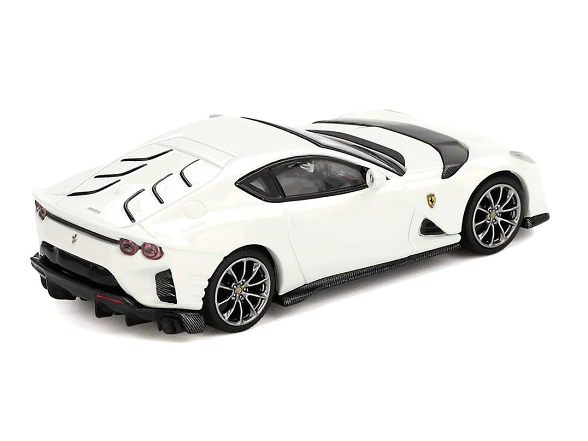 Ferrari 812 Competizione Bianco Avus White 1/64 Diecast Model Car by BBR-2