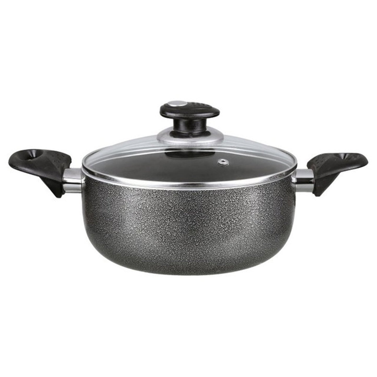 Brentwood Dutch Oven Aluminum Non-Stick 5 Qt-Gray W2B