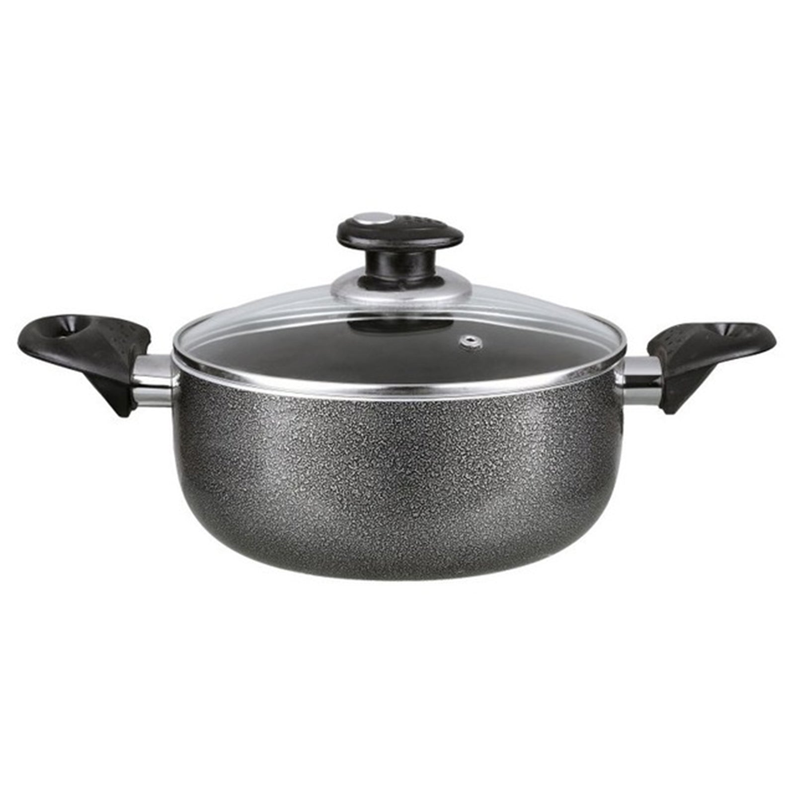 Brentwood Dutch Oven Aluminum Non-Stick 5 Qt-Gray W2B