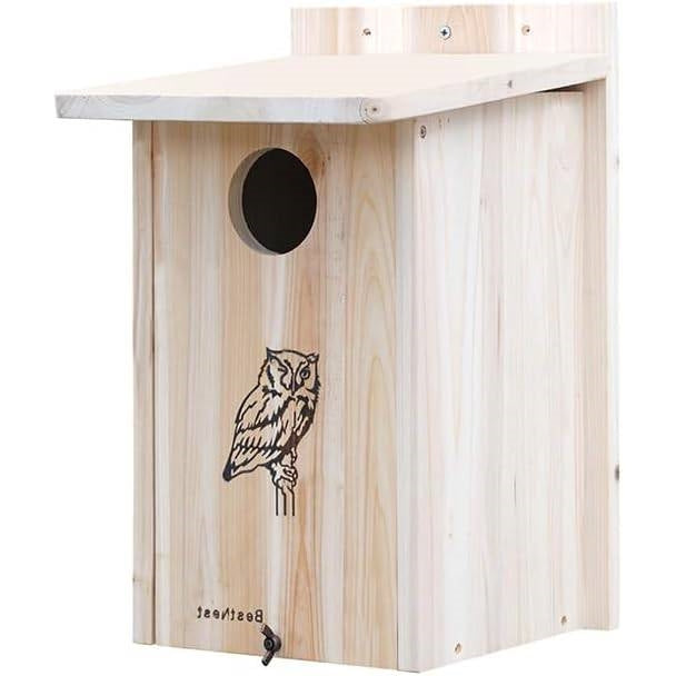 Sturdy Wood Bird House for Owls and Kestrels FastFurnishings