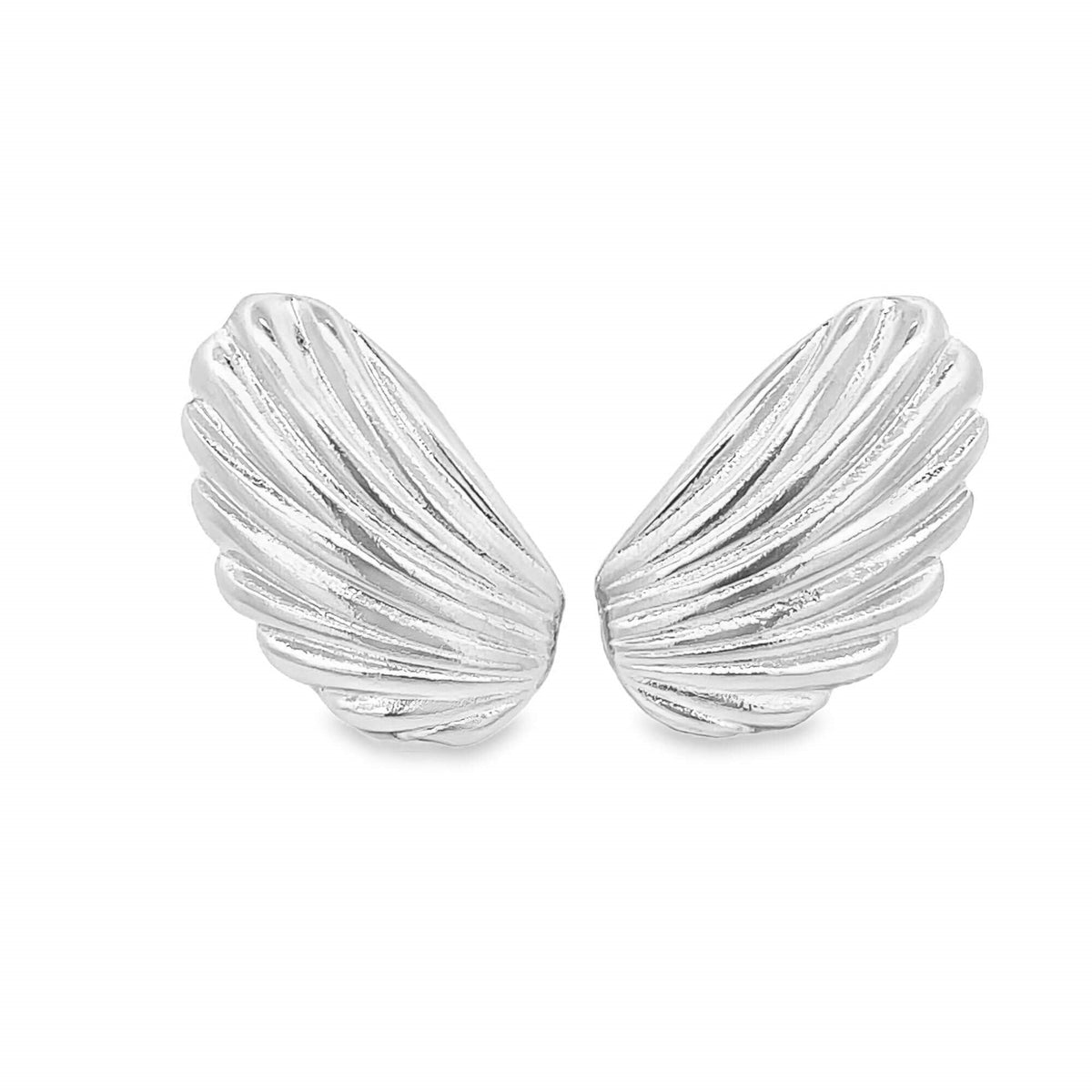 Curved Feather Wings Earrings (L269A) MIA Jewelry