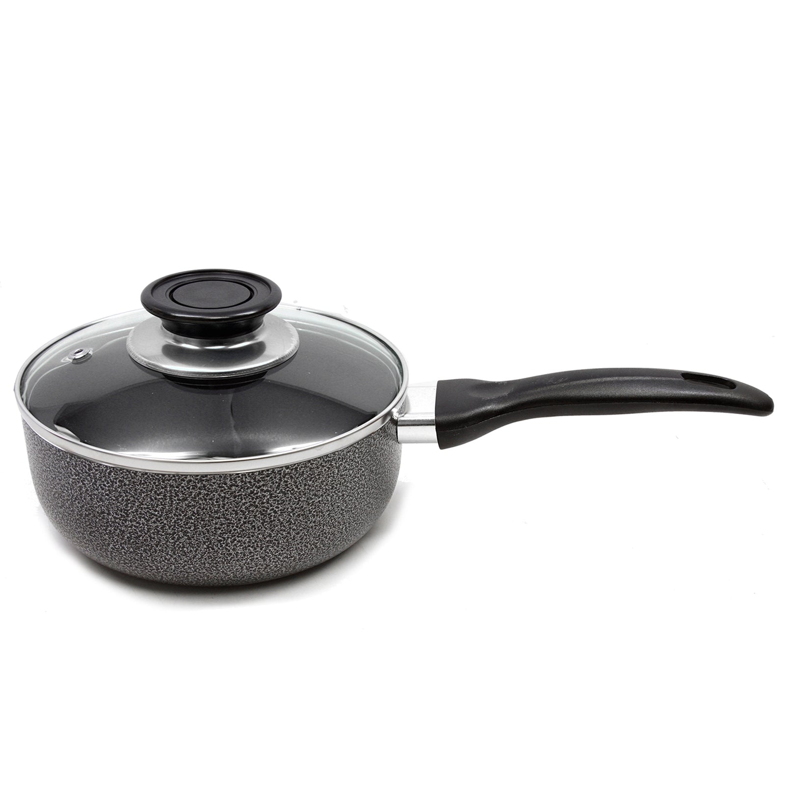 Brentwood Saucepan Aluminum Non-Stick 2 Qt-Gray W2B