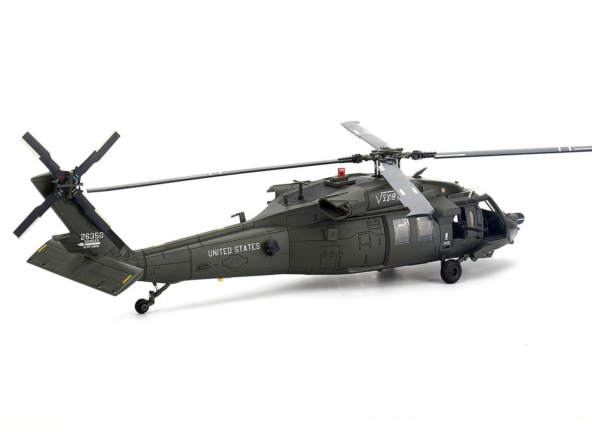 Sikorsky MH-60L Black Hawk Helicopter "160th Special Operations Aviation Regiment Battle of Mogadishu Operation Gothic Serpent Somalia" (1993) United States Army 1/48 Diecast Model by Bless Wing-3