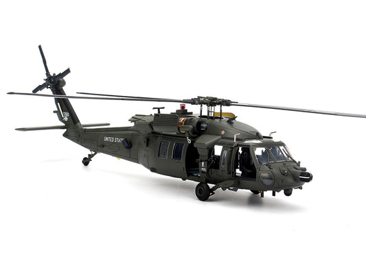 Sikorsky MH-60L Black Hawk Helicopter "160th Special Operations Aviation Regiment Battle of Mogadishu Operation Gothic Serpent Somalia" (1993) United States Army 1/48 Diecast Model by Bless Wing-0