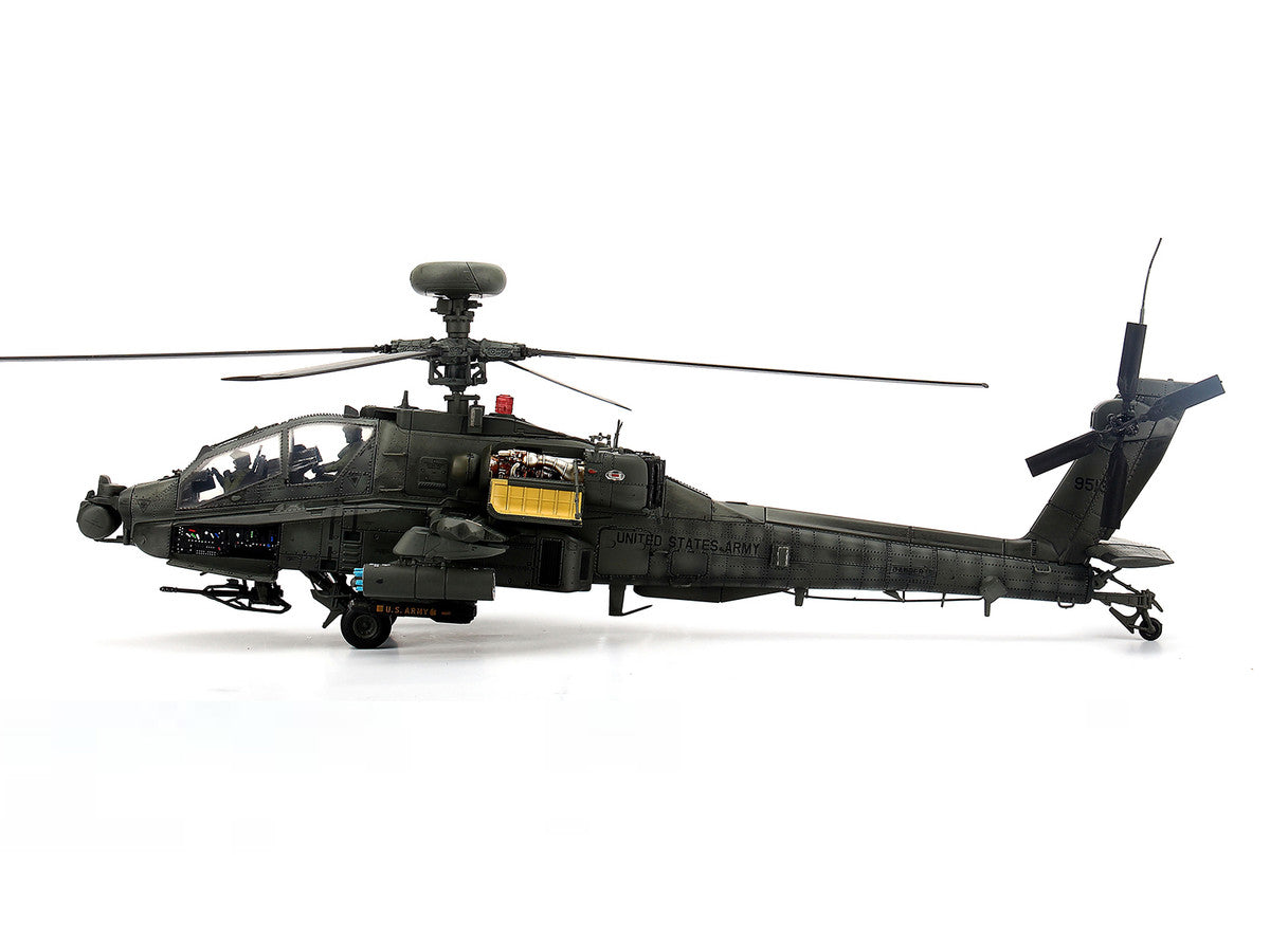 Hughes AH-64D Apache Longbow Helicopter "Charlie Company 1st Battalion 227th Aviation Regiment 1st Cavalry Division Operation Iraqi Freedom" (2003) United States Army 1/48 Diecast Model by Bless Wing-0