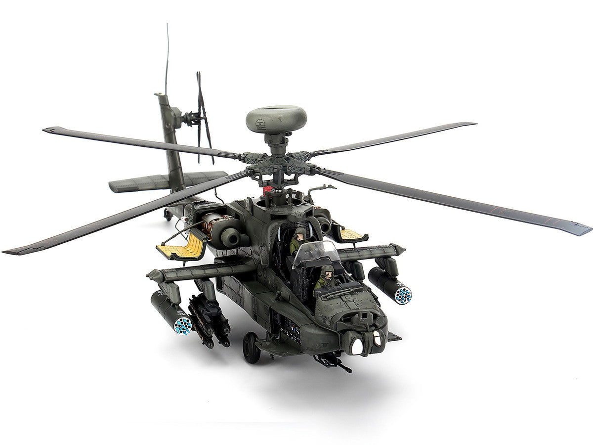 Hughes AH-64D Apache Longbow Helicopter "Charlie Company 1st Battalion 227th Aviation Regiment 1st Cavalry Division Operation Iraqi Freedom" (2003) United States Army 1/48 Diecast Model by Bless Wing-1