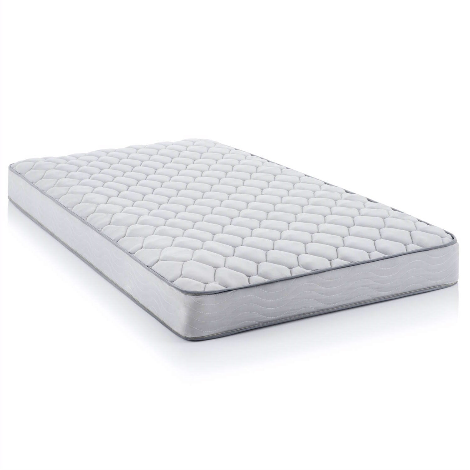 California King 6-inch Thick Innerspring Mattress with Quilted Cover - Medium Firm FastFurnishings