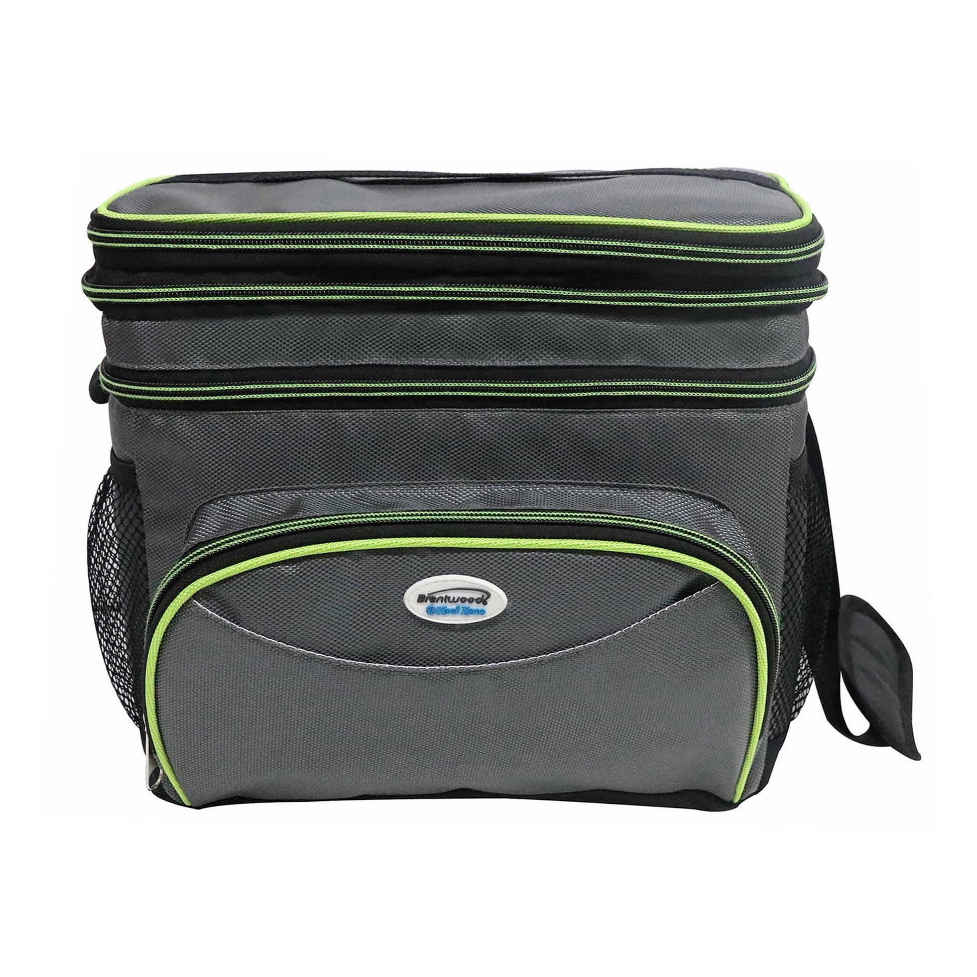 Brentwood Kool Zone 12 Can Insulated Cooler Bag with Hard Liner W2B