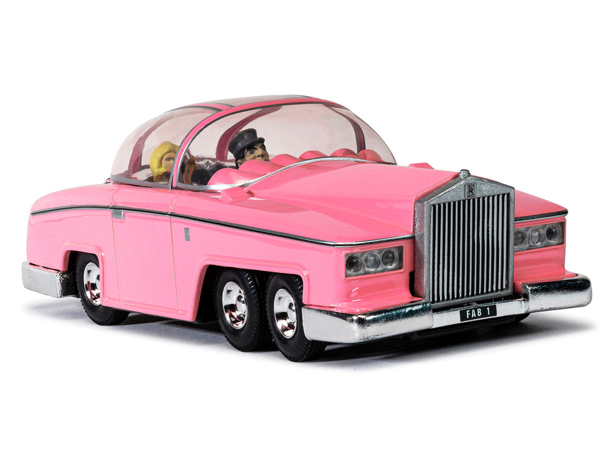 Rolls Royce FAB 1 Pink with Figures "Thunderbirds" (1965-1966) TV Series "F.A.B. Collection" Diecast Model by Corgi Corgi
