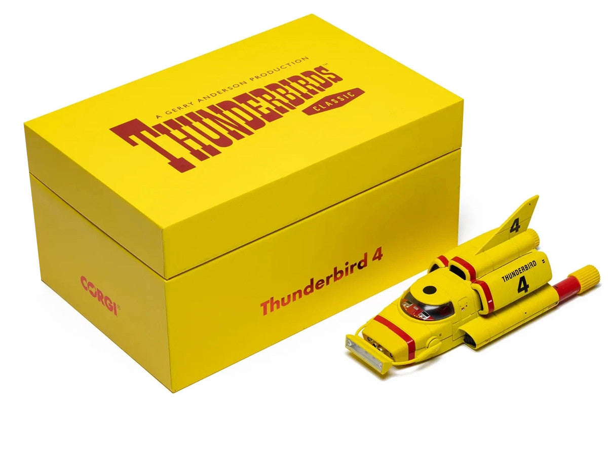 Thunderbird 4 Submarine Yellow "Thunderbirds" (1965-1966) TV Series "F.A.B. Collection" Diecast Model by Corgi-0