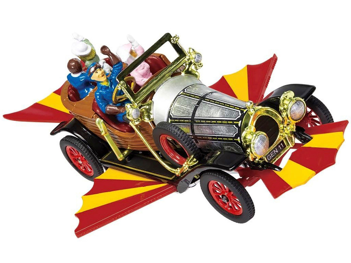 Chitty Chitty Bang Bang Car with 4 Sitting Figures "Chitty Chitty Bang Bang" (1968) Movie Diecast Model Car by Corgi Corgi