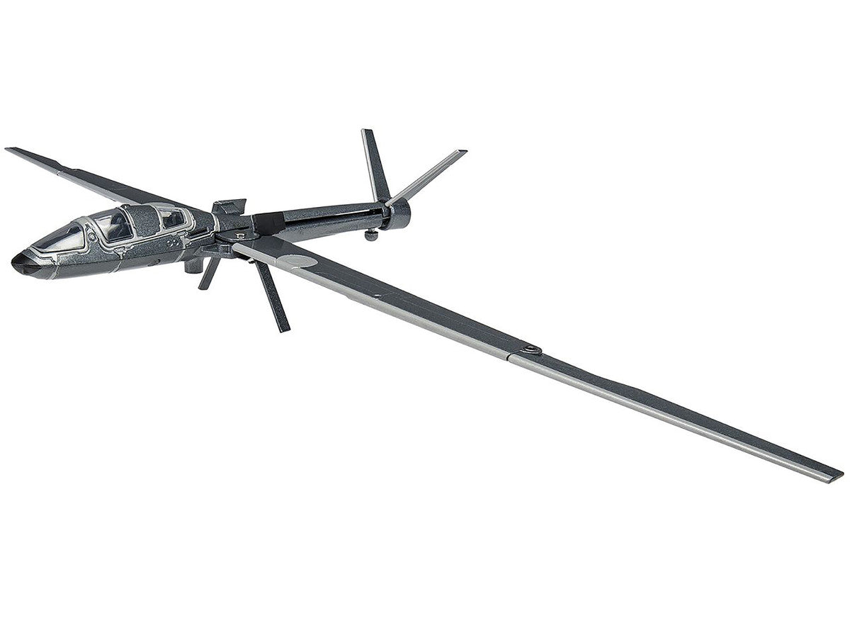 Q Glider Gray Metallic James Bond 007 "No Time To Die" (2021) Movie Diecast Model by Corgi Corgi