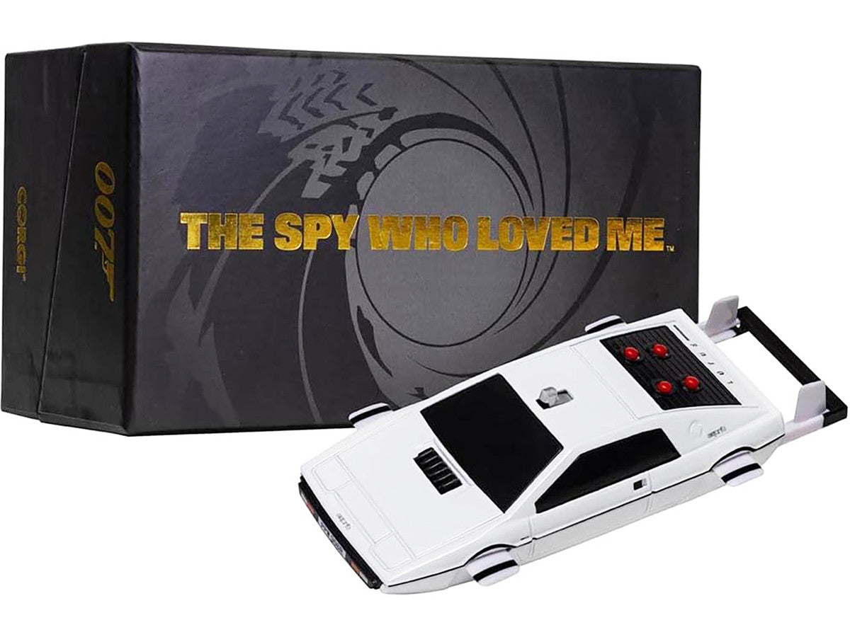 Lotus Esprit S1 Submarine White James Bond 007 "The Spy Who Loved Me" (1977) Movie Diecast Model Car by Corgi Corgi