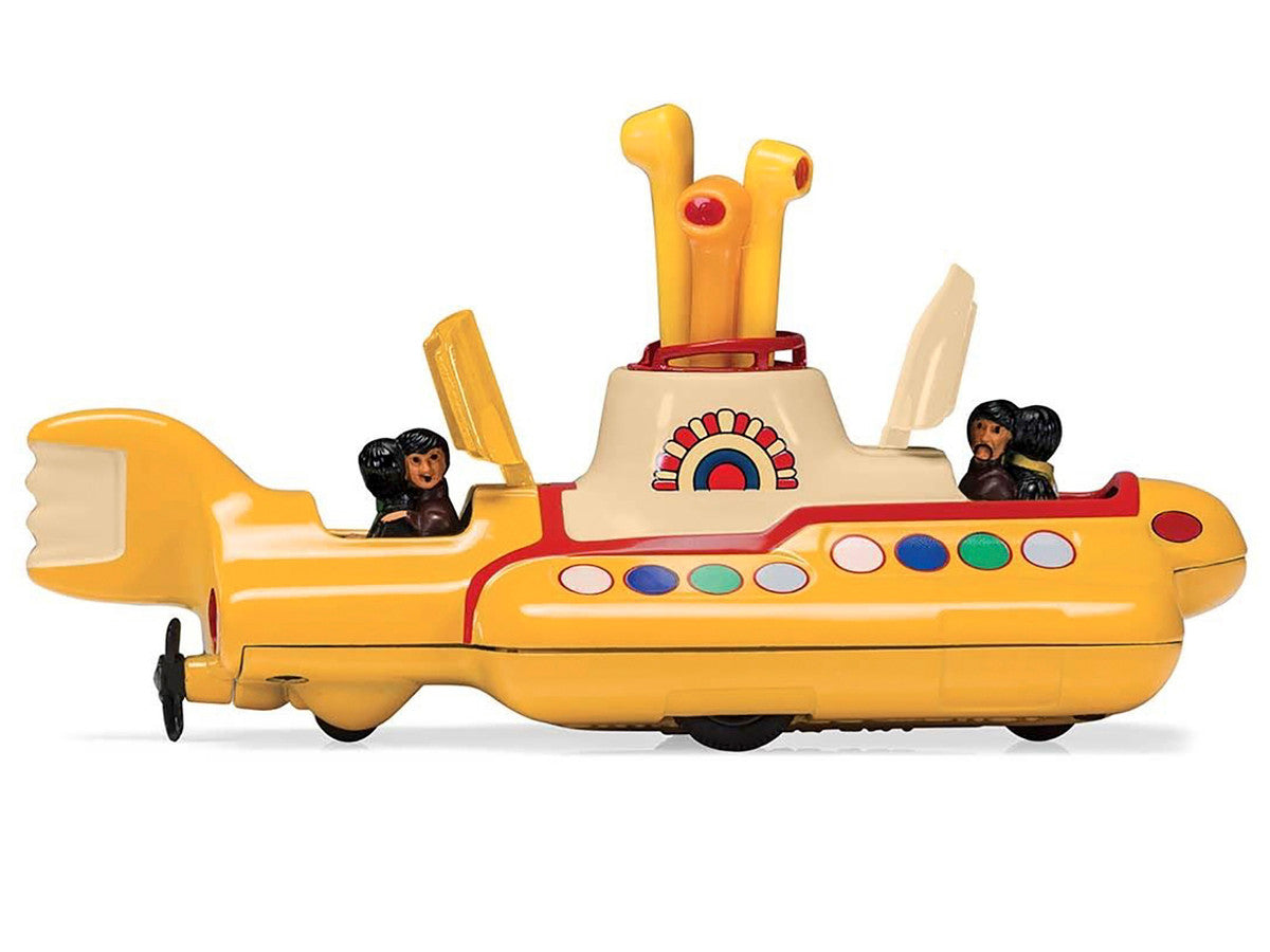 "The Beatles" Yellow Submarine with Sitting Band Member Figures Diecast Model by Corgi Corgi