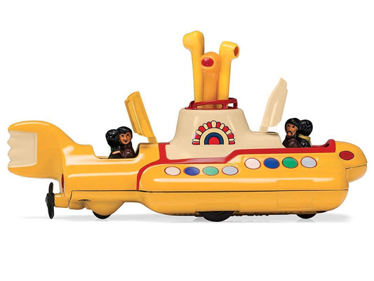 "The Beatles" Yellow Submarine with Sitting Band Member Figures Diecast Model by Corgi