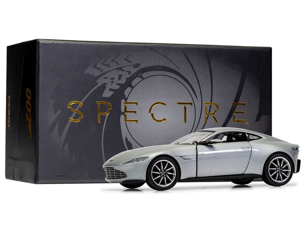 Aston Martin DB10 RHD (Right Hand Drive) Silver Metallic James Bond 007 "Spectre" (2015) Movie Diecast Model Car by Corgi Corgi