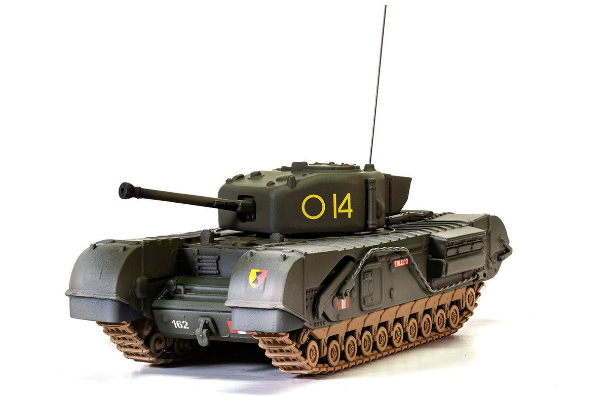 Churchill Mk.IV Tank "'To Catch a Tiger' 'Toledo' C Squadron 14 Troop 21st Army Tank Brigade Tunisia" (1943) British Royal Army "Military Legends" Series 1/50 Diecast Model by Corgi Corgi