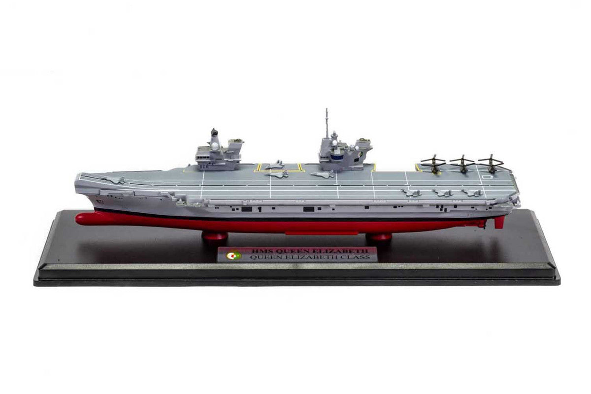 HMS Queen Elizabeth (R08) Aircraft Carrier "Queen Elizabeth-Class" British Royal Navy "Naval Power" Series 1/1250 Diecast Model by Corgi Corgi