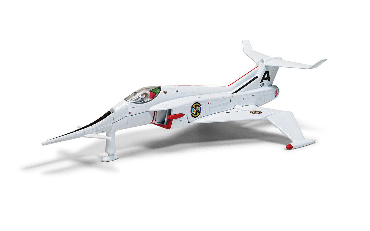 Angel Interceptor Aircraft "World Army Air Force" White "Captain Scarlet and the Mysterons" (1967-1968) TV Series Diecast Model by Corgi-1