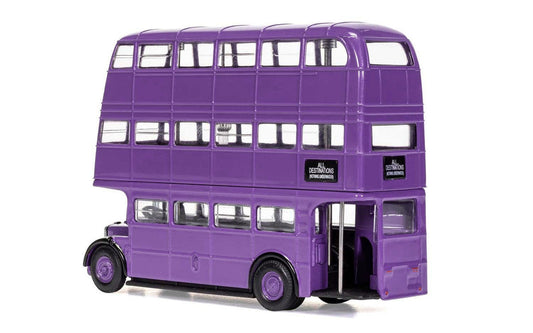 "Knight Bus" Triple Decker Bus Purple "Harry Potter" Movie Series Diecast Model by Corgi Corgi