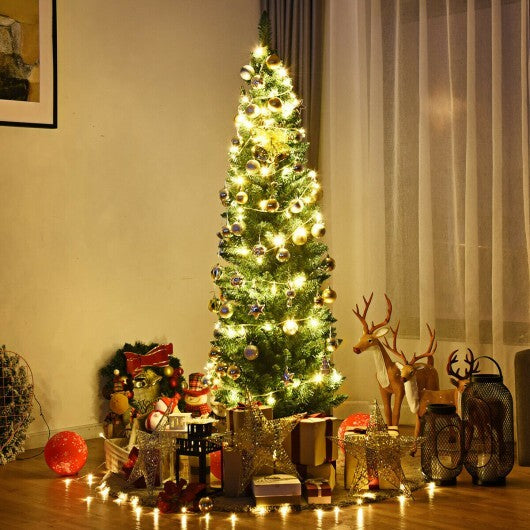 PVC Artificial Slim Pencil Christmas Tree-9 Feet W2B
