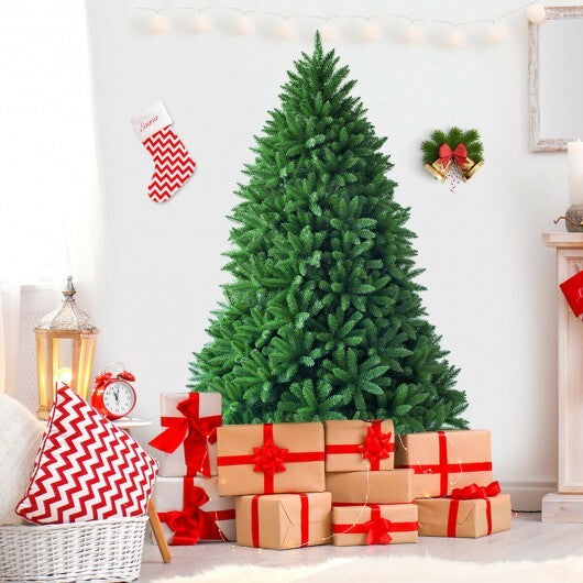 6 Feet Unlit Artificial Christmas Tree with 1250 Branch Tips W2B