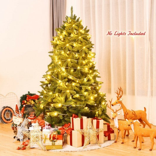6 Feet Unlit Artificial Christmas Tree with 1250 Branch Tips W2B
