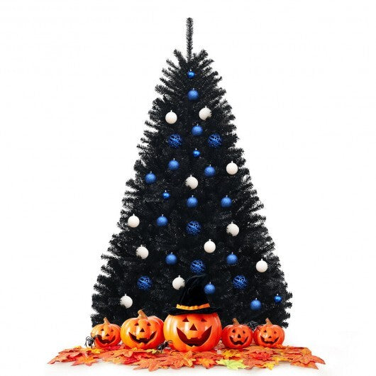 6 Feet Hinged Artificial Halloween Christmas Tree W2B