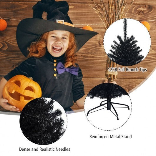 7.5 Feet Hinged Artificial Halloween Christmas Tree W2B