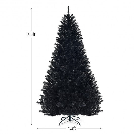 7.5 Feet Hinged Artificial Halloween Christmas Tree W2B