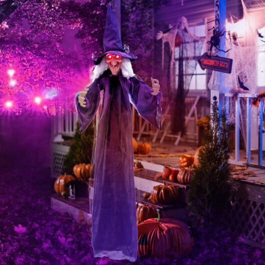 Hanging Halloween Decoration with Pre-Recorded Phrases W2B