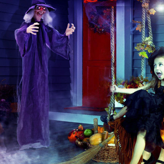 Hanging Halloween Decoration with Pre-Recorded Phrases W2B