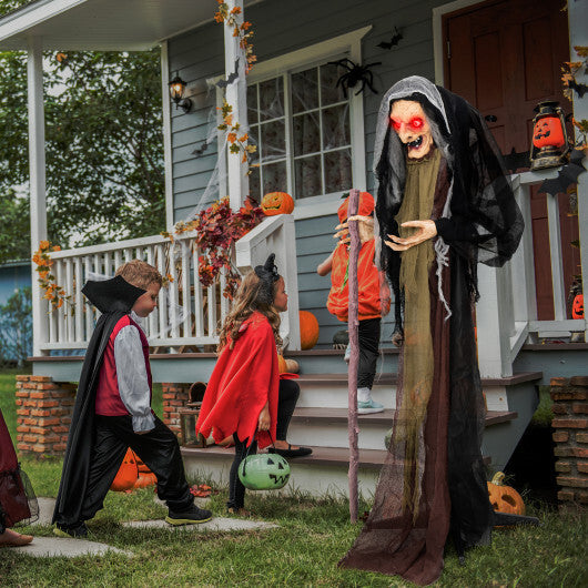 Life Size Animatronic Witch with Pre-Recorded Phrases W2B